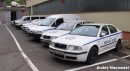 Policejn� vozy - auta m�stsk� policie Praha