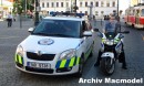 Policejn� vozy - auta m�stsk� policie Praha