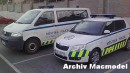 Policejn� vozy - auta m�stsk� policie Praha