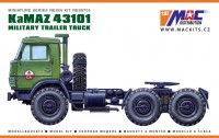 KamAZ 43101 Military trailer truck